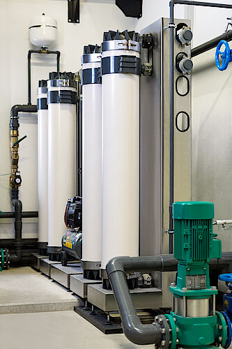 Ultrafiltrationsanlage für Trinkwasseraufbereitung